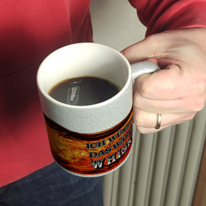 Ich wünschte das wäre ein Whiskey Kaffeebecher mit Whiskeymotiv