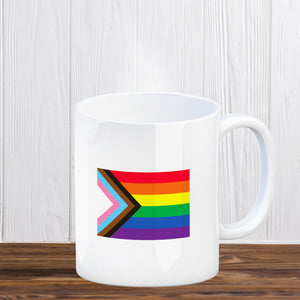 Pride Flagge Gleichberechtigung Kaffeebecher