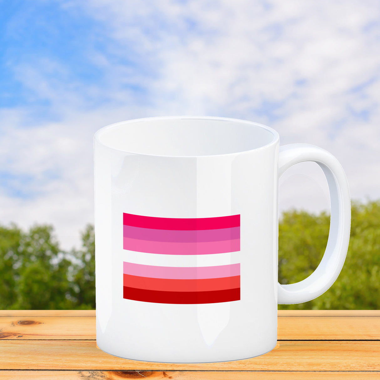 Pride Flagge Gleichberechtigung Kaffeebecher