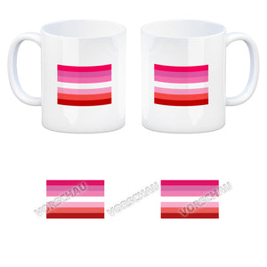 Pride Flagge Gleichberechtigung Kaffeebecher