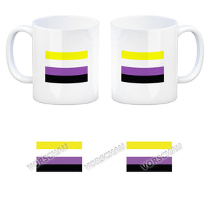 Pride Flagge Gleichberechtigung Kaffeebecher
