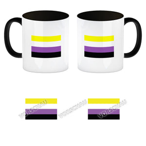 Pride Flagge Gleichberechtigung Kaffeebecher