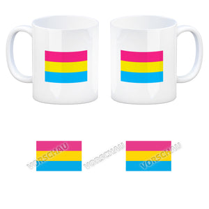 Pride Flagge Gleichberechtigung Kaffeebecher
