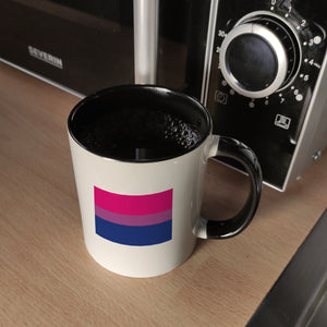 Bisexual Flagge Gleichberechtigung Kaffeebecher
