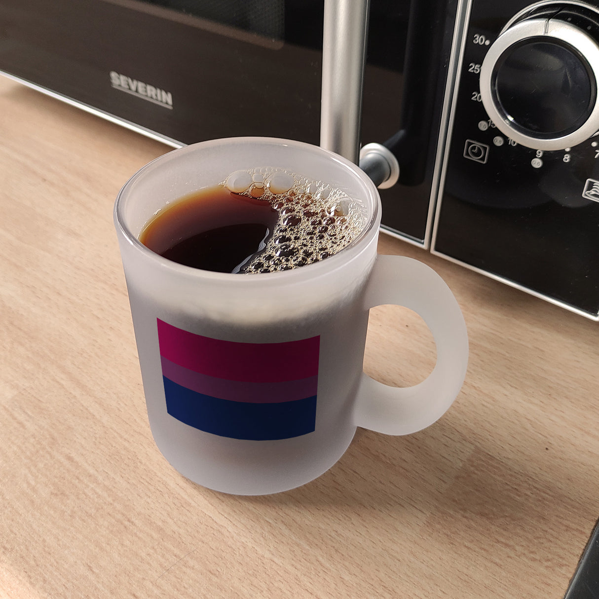 Bisexual Flagge Gleichberechtigung Kaffeebecher