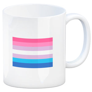 Bisexual Flagge Gleichberechtigung Kaffeebecher