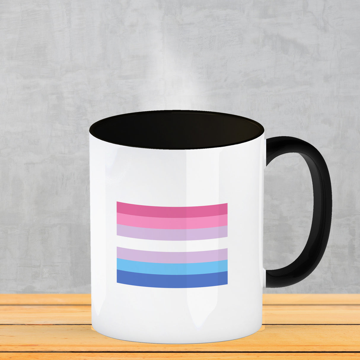 Bisexual Flagge Gleichberechtigung Kaffeebecher