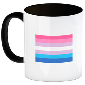 Bisexual Flagge Gleichberechtigung Kaffeebecher