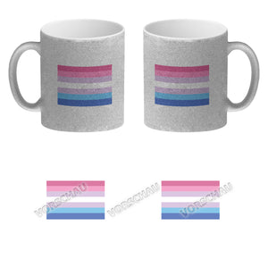 Bisexual Flagge Gleichberechtigung Kaffeebecher