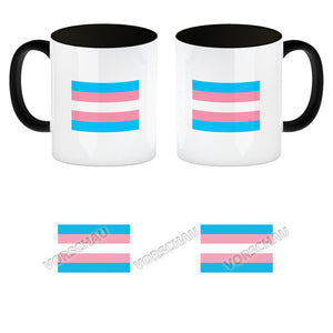 Bisexual Flagge Gleichberechtigung Kaffeebecher