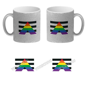 Bisexual Flagge Gleichberechtigung Kaffeebecher