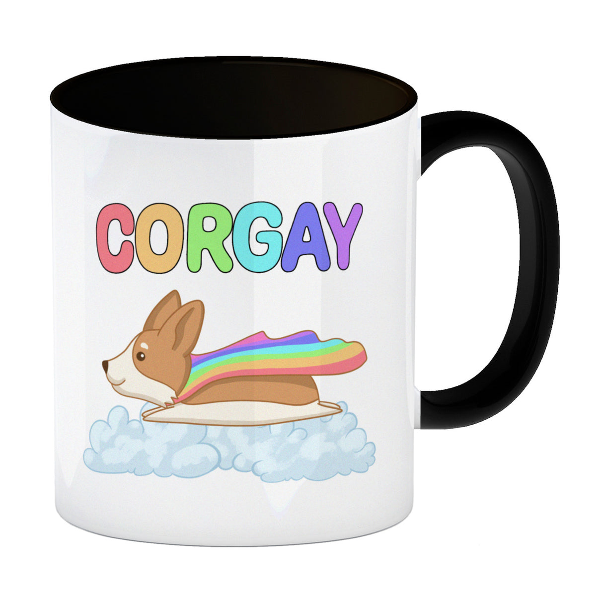 Corgay Hund LGBT-Bewegung Kaffeebecher