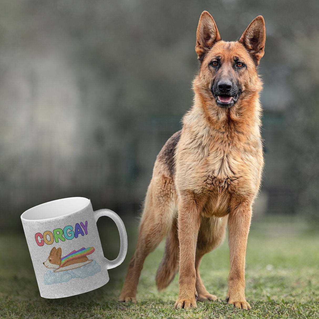 Corgay Hund LGBT-Bewegung Kaffeebecher