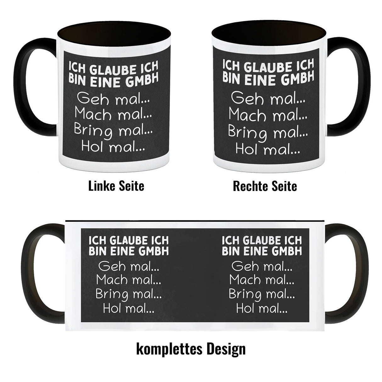 Ich glaube ich bin eine GmbH Büro Kaffeebecher