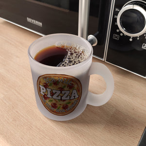 Ich will Pizza und nicht deine Meinung Kaffeebecher