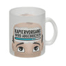 Kapiervorgang wird abgebrochen Büro Kaffeebecher
