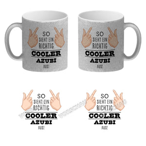 So sieht ein richtig cooler Chef aus Kaffeebecher für die Arbeit