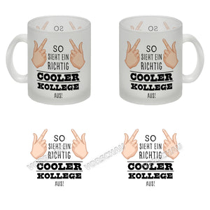 So sieht ein richtig cooler Chef aus Kaffeebecher für die Arbeit
