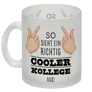 So sieht ein richtig cooler Chef aus Kaffeebecher für die Arbeit