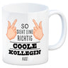 So sieht ein richtig cooler Chef aus Kaffeebecher für die Arbeit