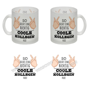 So sieht ein richtig cooler Chef aus Kaffeebecher für die Arbeit