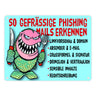 Phishing Mails Metallschild zum Thema Phishing Mails erkennen