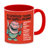 Kaffeebecher zum Thema Phishing Mails erkennen mit Fisch Motiv