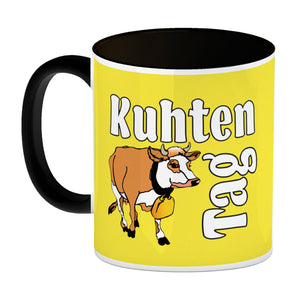 Kuhten Tag Kaffeebecher mit Kuh zum Thema Bauernhof
