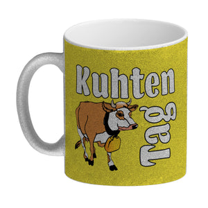 Kuhten Tag Kaffeebecher mit Kuh zum Thema Bauernhof