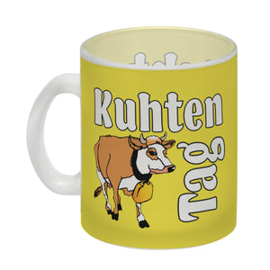 Kuhten Tag Kaffeebecher mit Kuh zum Thema Bauernhof