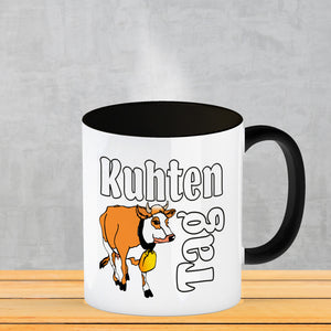 Kuhten Tag Kaffeebecher mit Kuh zum Thema Bauernhof