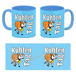 Kuhten Tag Kaffeebecher mit Kuh zum Thema Bauernhof