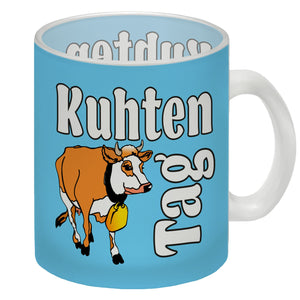 Kuhten Tag Kaffeebecher mit Kuh zum Thema Bauernhof