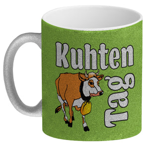 Kuhten Tag Kaffeebecher mit Kuh zum Thema Bauernhof