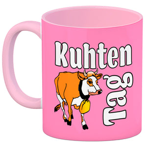 Kuhten Tag Kaffeebecher mit Kuh zum Thema Bauernhof