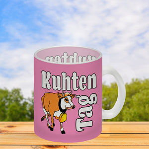Kuhten Tag Kaffeebecher mit Kuh zum Thema Bauernhof