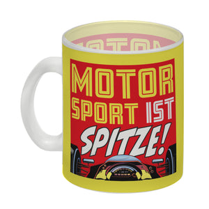 Motorsport ist spitze! Rennwagen Kaffeebecher