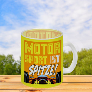 Motorsport ist spitze! Rennwagen Kaffeebecher