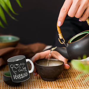 KUHte Genesung Kaffeebecher mit Kuh Motiv