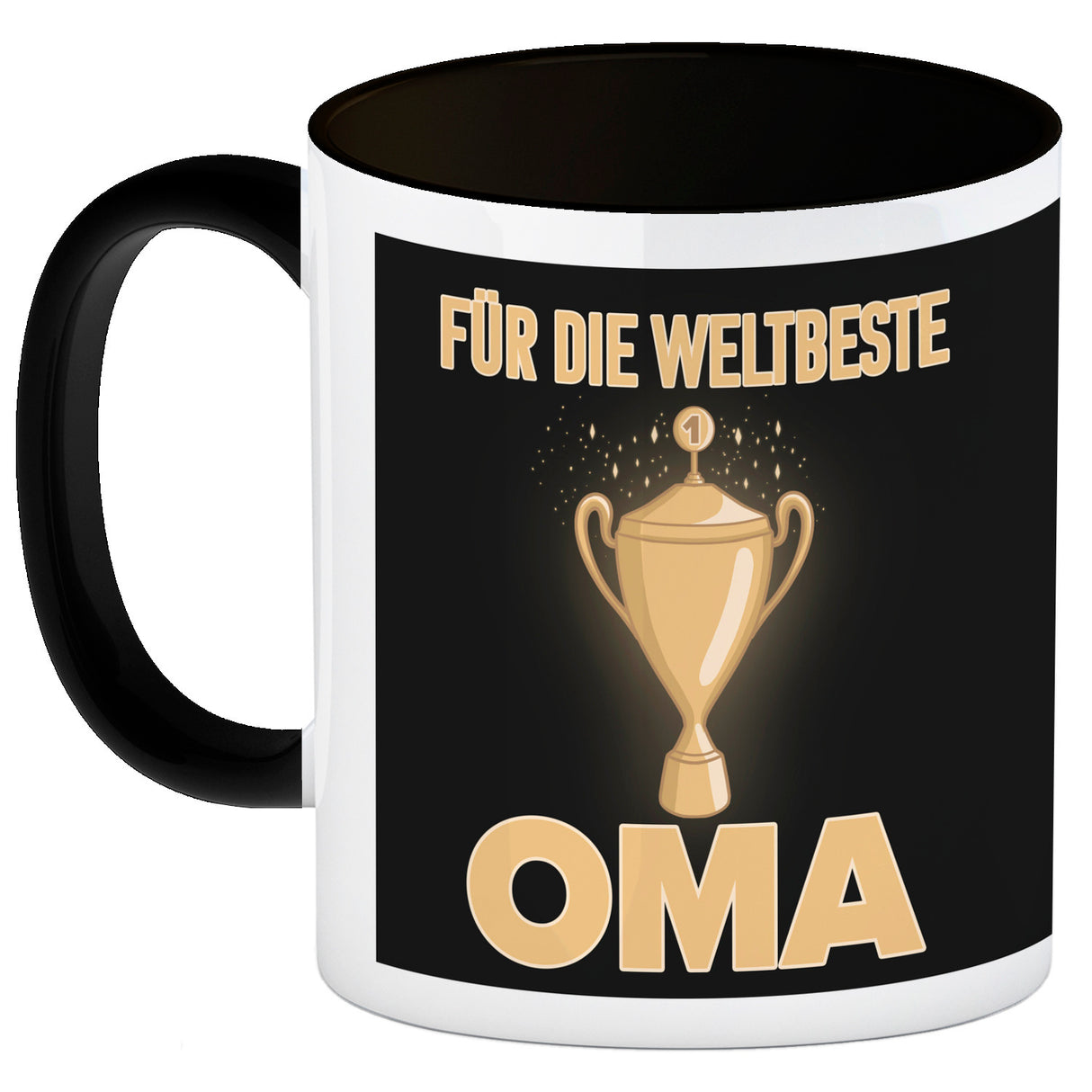 Für den weltbesten Opa Kaffeebecher mit Pokal
