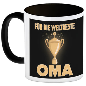 Für den weltbesten Opa Kaffeebecher mit Pokal