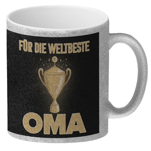 Für den weltbesten Opa Kaffeebecher mit Pokal
