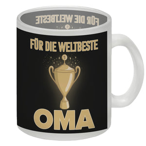 Für den weltbesten Opa Kaffeebecher mit Pokal