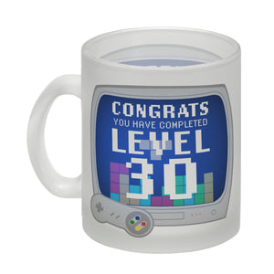 Kaffeebecher für den 30. Geburtstag mit Motiv: Gamer