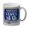 Witziger Kaffeebecher für den 40. Geburtstag mit Motiv: Gamer