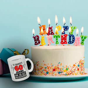 Witziger Kaffeebecher für den 60. Geburtstag mit Motiv: Gutes Aussehen