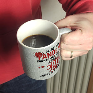 Witziger Kaffeebecher für den 80. Geburtstag mit Motiv: Pandemie
