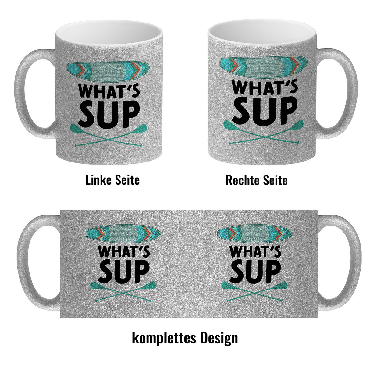 What's sup Kaffeebecher für stand up paddler