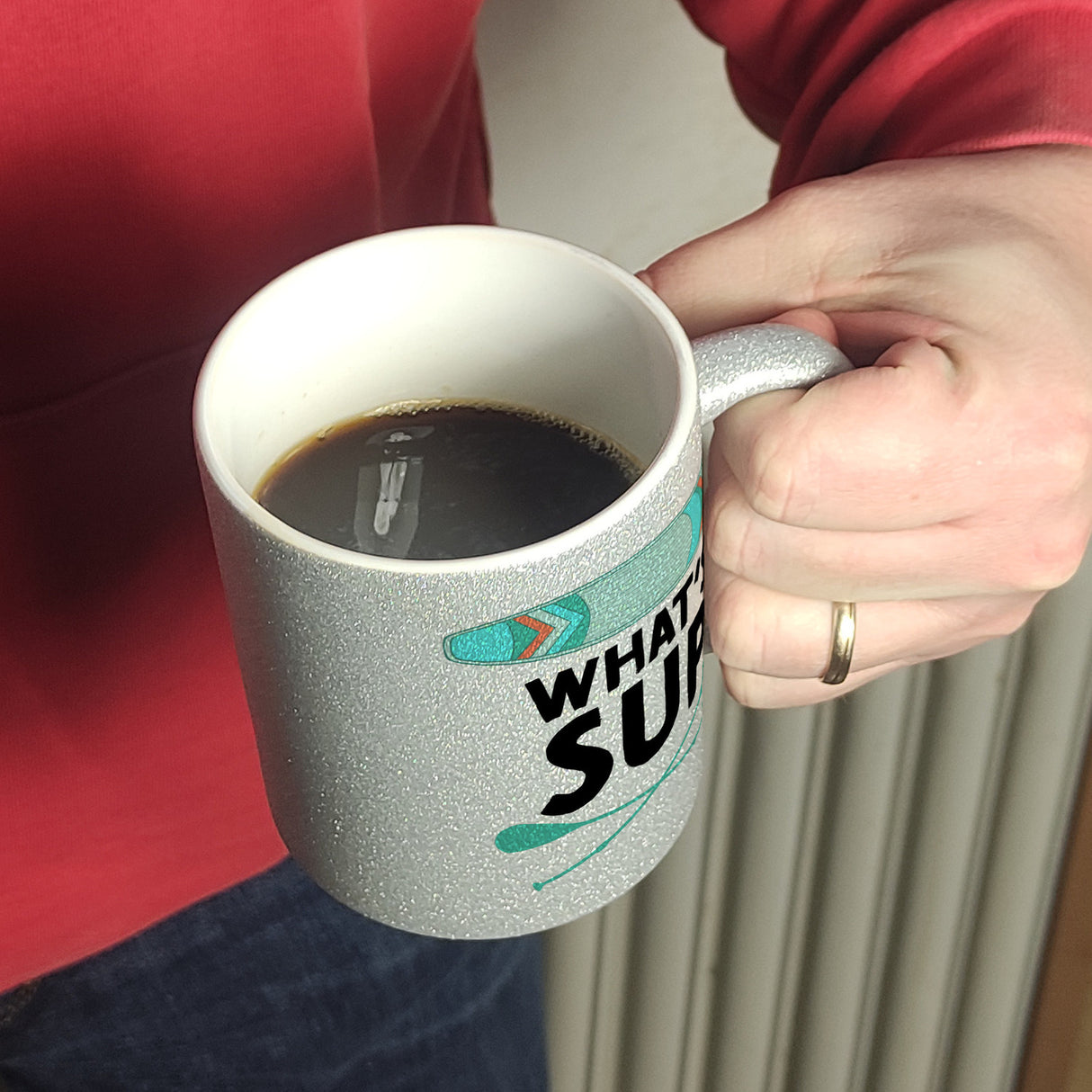 What's sup Kaffeebecher für stand up paddler