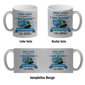 Beste Informatikerin der Welt Kaffeebecher